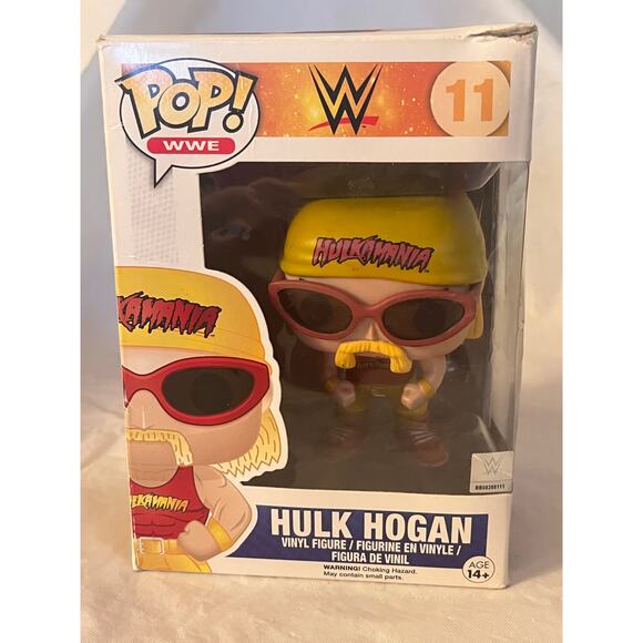 Funko Pop! WWE - HULK HOGAN #11 Vinyl Figure - Wrestling Collectible - Picture 10 of 10